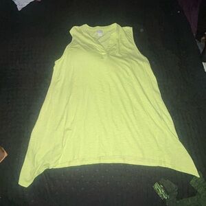 Chico's Vibrant Sleeveless Green Top